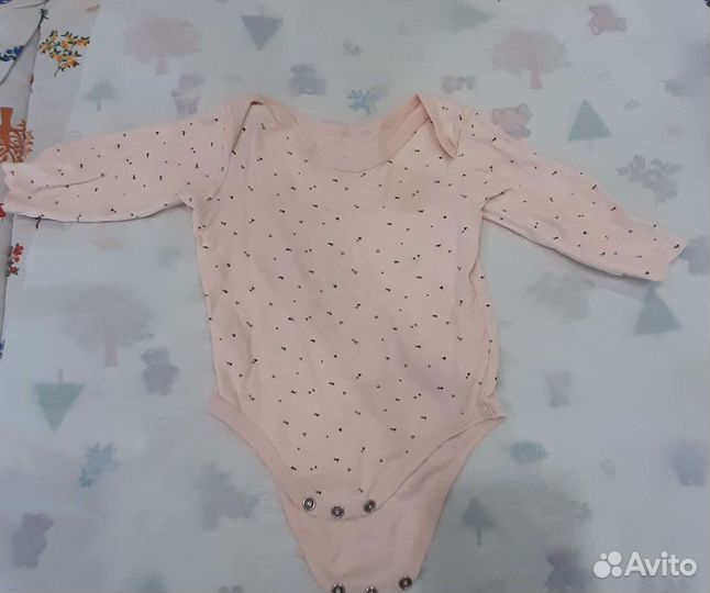 Новые детские вещи на девочку пакетом 68-74