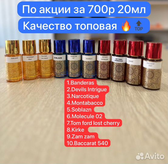 Масляные духи