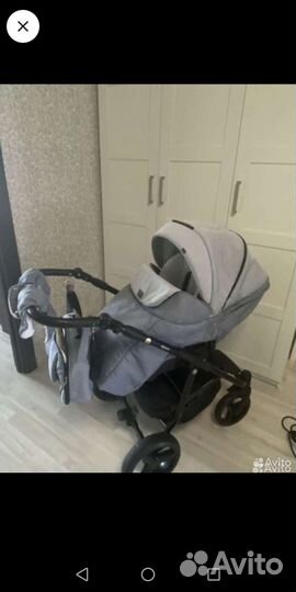 Коляска 2 в 1 adamex reggio