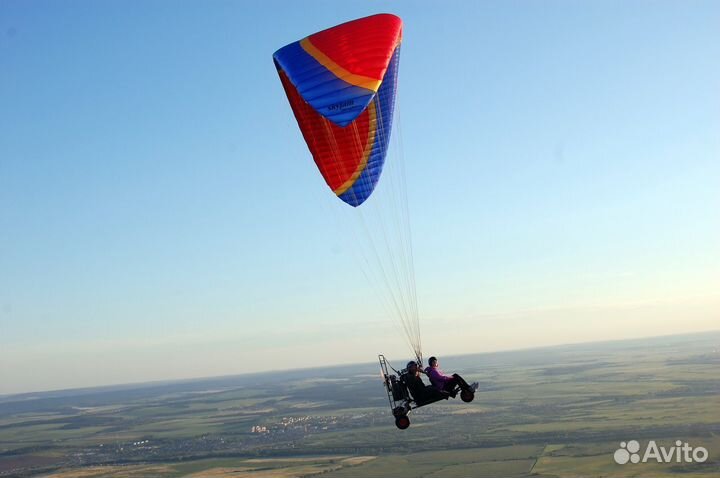 Полет на параплане, паралете