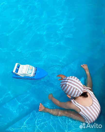 Купальник с шапочкой для девочки 86-92