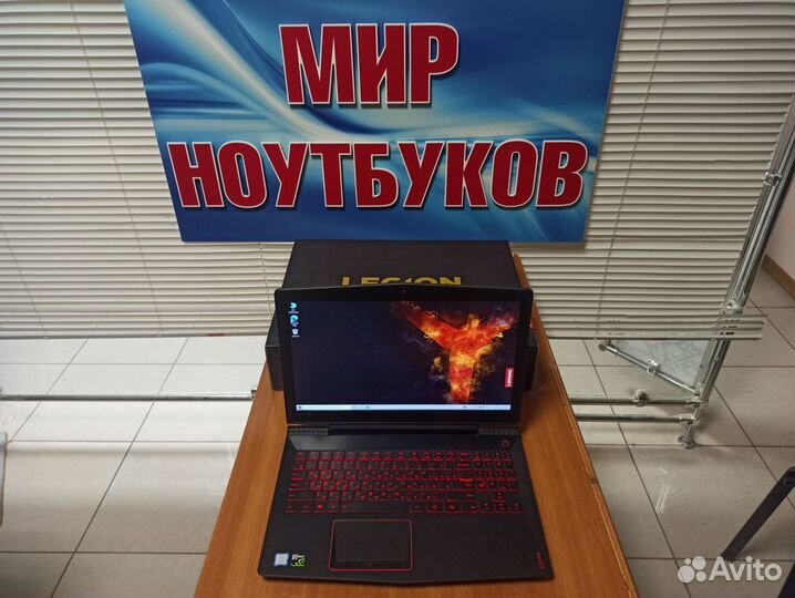 Ноутбук игровой Lenovo б/у / ssd / упаковка /16gb