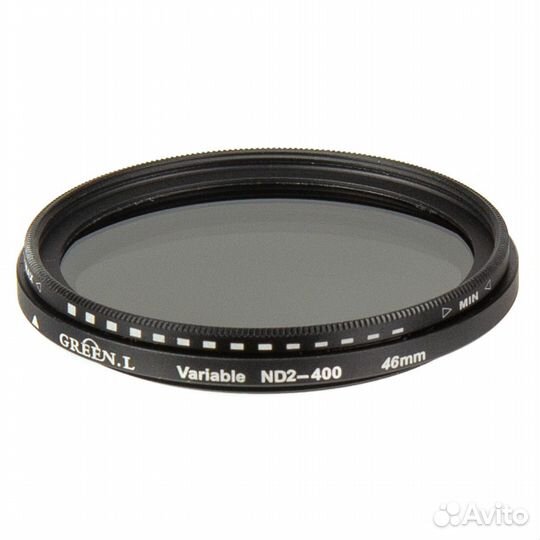Светофильтр Green-L ND 2-400 Variable - 46 mm