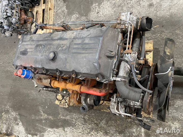 Двигатель D6CA на Hyundai HD250 Контрактный