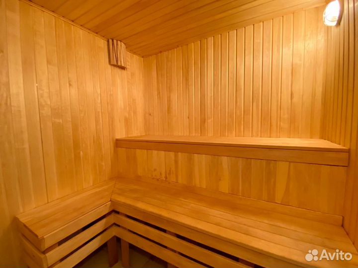 Баня сауна с бассейном