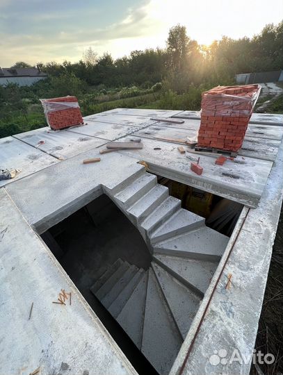 Бетонные лестницы