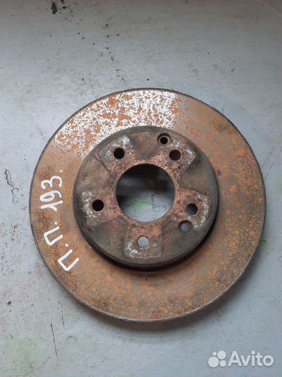 Тормозной диск мерседес w210 передний правый