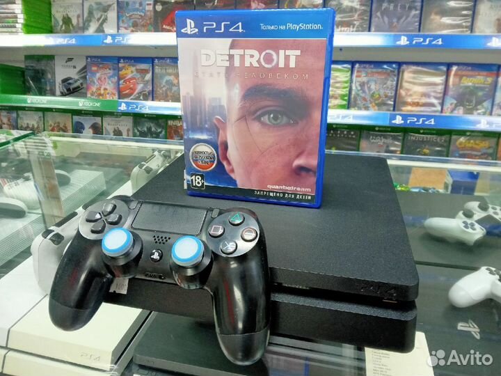 PlayStation 4 Slim + Detroit: Become Human