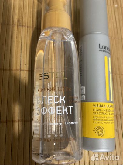 Спрей сыворотка Londa и жидкий шелк estel