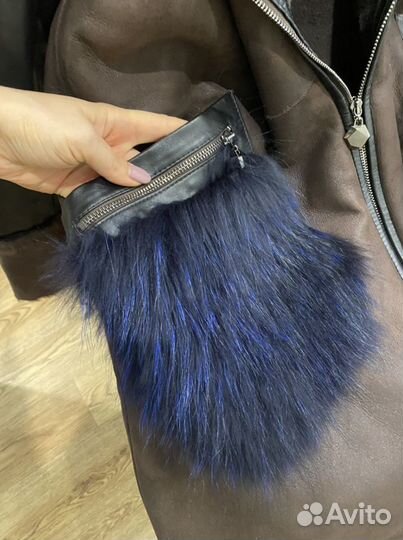 Дубленка парка