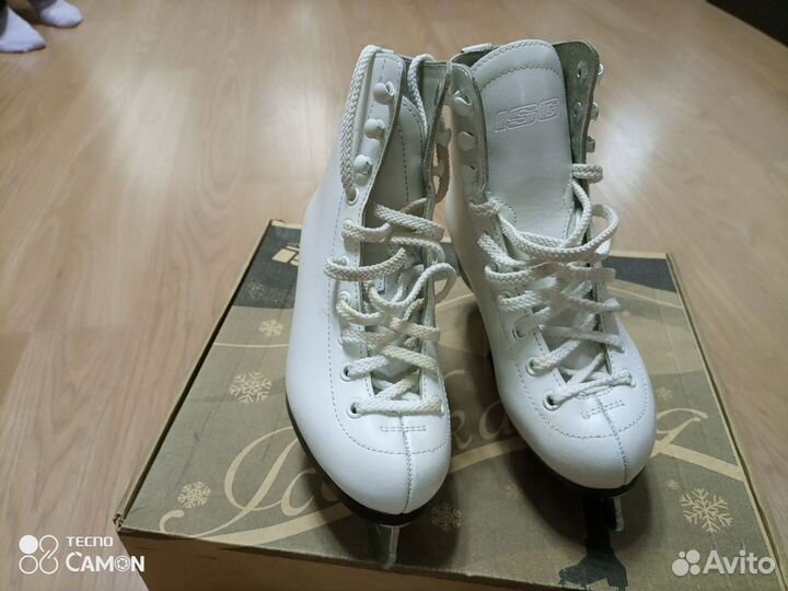 Коньки фигурные для девочки 33р