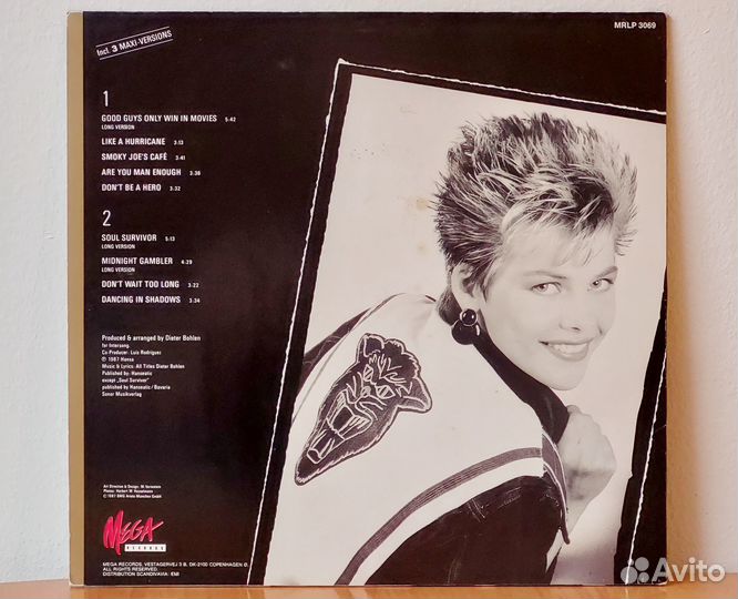 C.C. Catch – Like A Hurricane (винил, LP), 1987