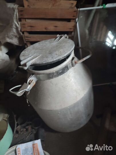 Фляга алюминиевая бу 40л