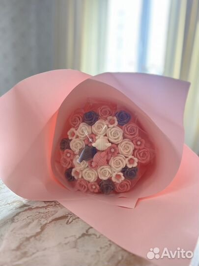 Шоколадные розы шоколадные цветы мишка