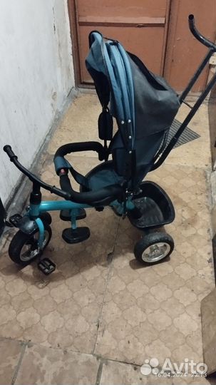 Детский велосипед с ручкой бу