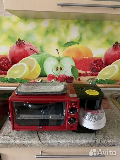 Мини печь 3 в 1