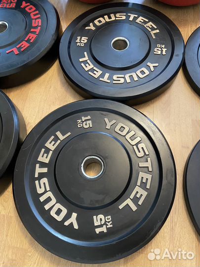 Диски (блины )каучуковые для штанги