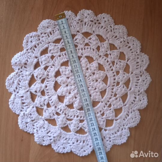 Салфетка вязаная крючком