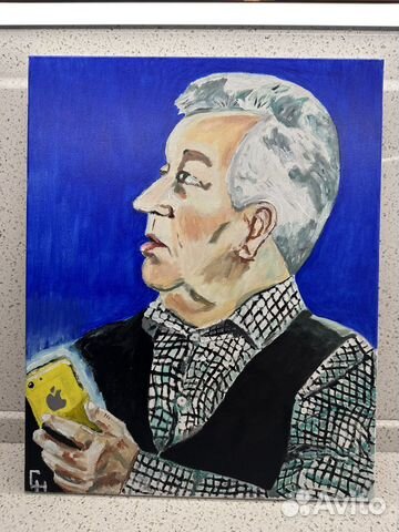 Картина акрилом на холсте