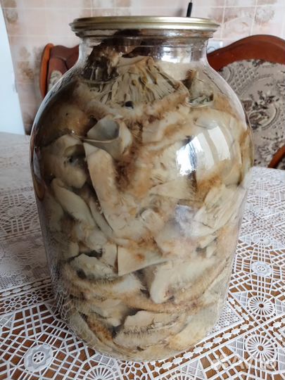 Грибы опята, грузди маринованные