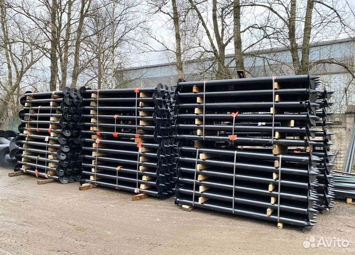 Винтовые сваи под ключ