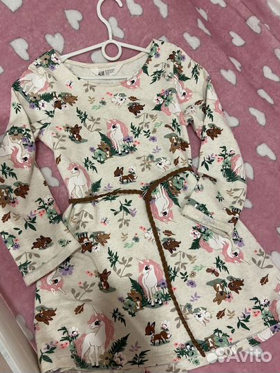 Платье на девочку HM 122-128