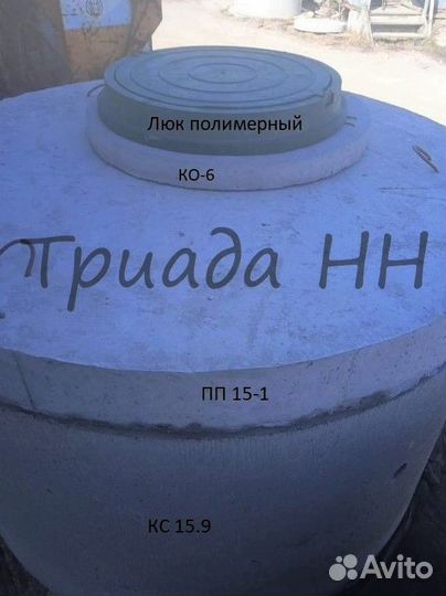 Бетонные кольца