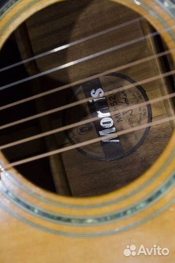 Акустическая гитара Morris MD-520 Массив. Кейс