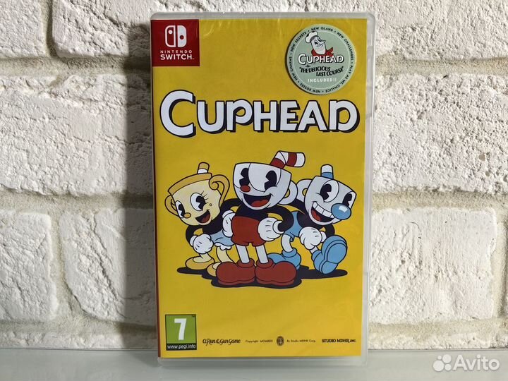 Cuphead + DLC nintendo switch Новый Картридж