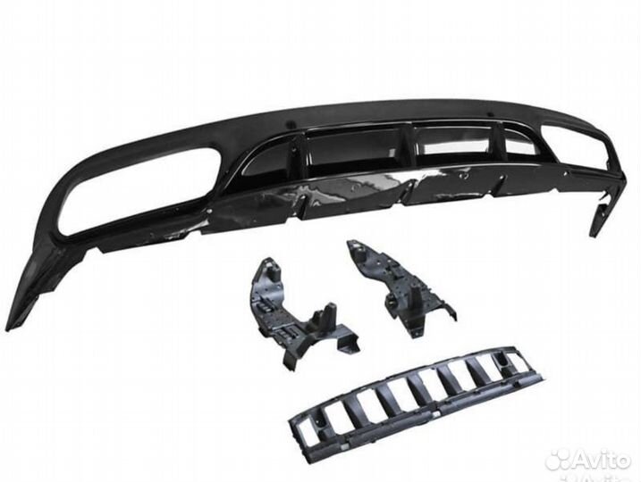 Диффузор w205 c63 AMG