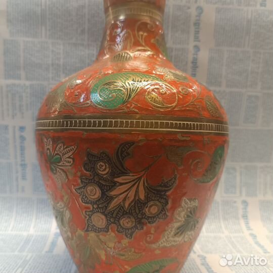 Латунная ваза Индия