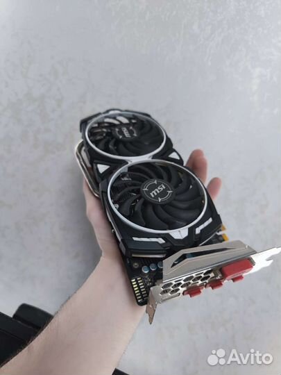 Игровая видеокарта rx 470 4gb мощнее 1050ti