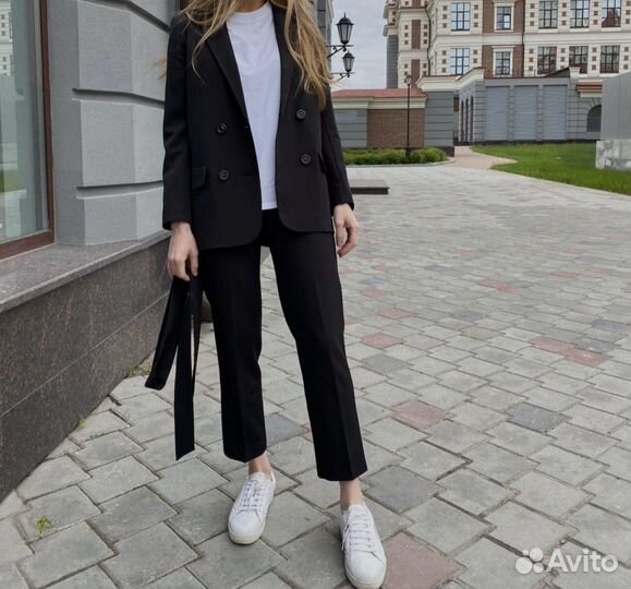 Брюки зауженные
