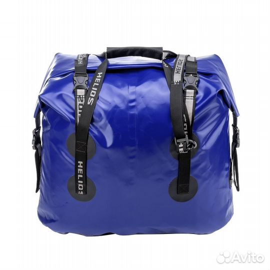 Гермосумка 60л (пвх, синий/черный) Helios