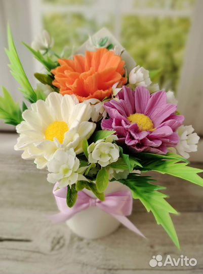 Букеты из мыла ручной работы