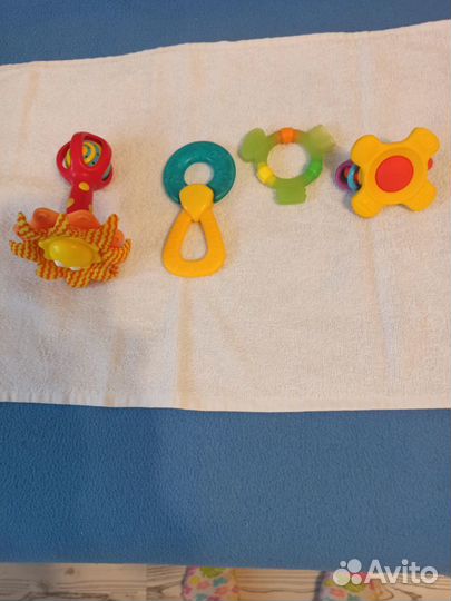 Грызунки Pigeon, Chicco, Tiny love погремушка