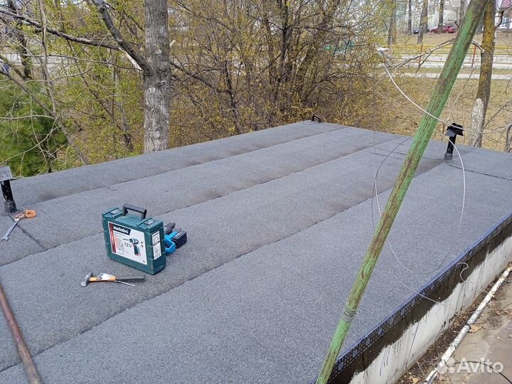 Кровля гаражей гидроизоляция