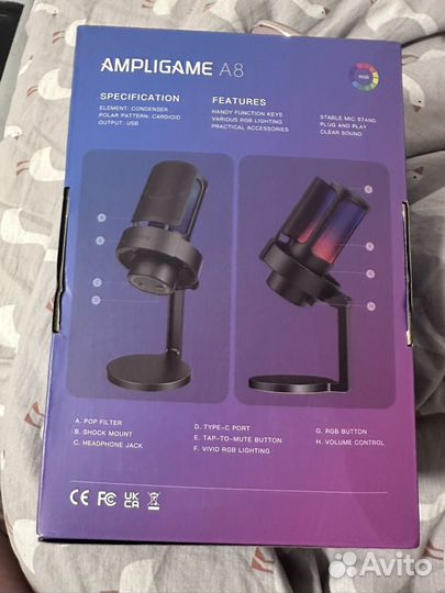 Микрофон fifine ampligame a8