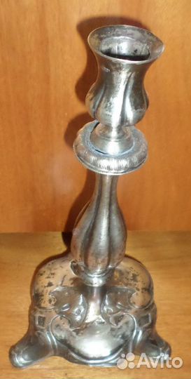 Подсвечник. Серебро 84. Антиквариат