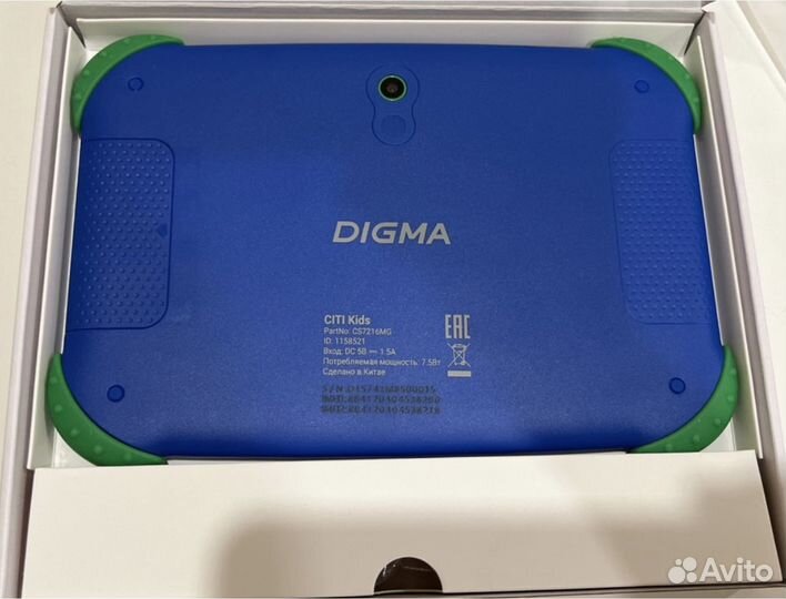 Детский планшет Digma citi Kids MT8321