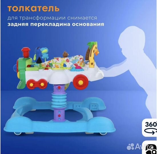 Ходунки 4 в 1