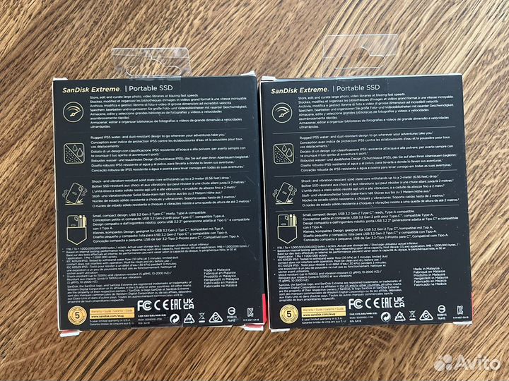 SanDisk SSD Portable extreme 2 /4 tb