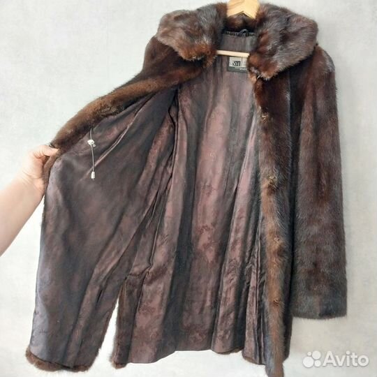 Шуба норковая 46 бу