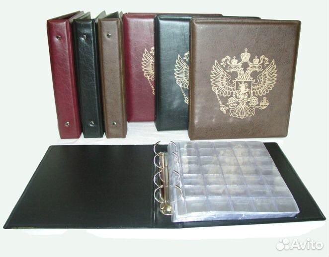 Папки и листы для монет и бон стандарта оптима