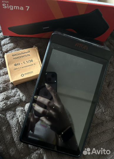 Кассовый аппарат атол Sigma7 + фискал -накоп. 1/36