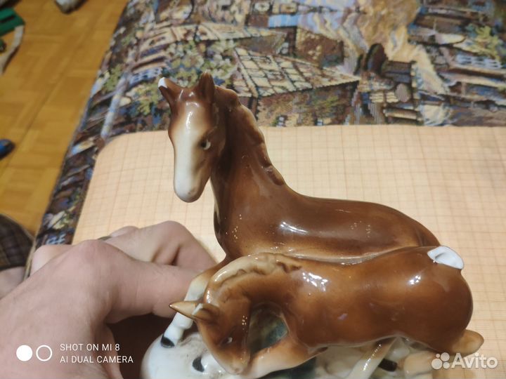 Статуэтка фарфор под реставрацию