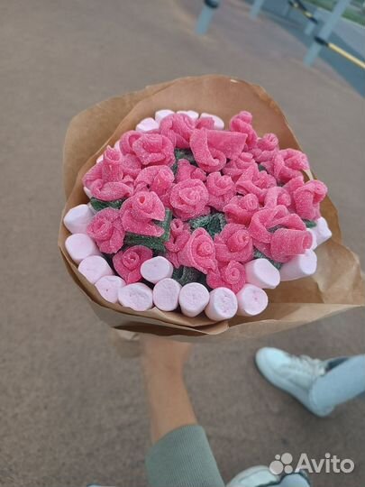 Букет из мармелада