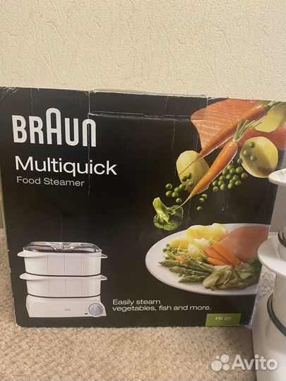 Пароварка Braun fs 20