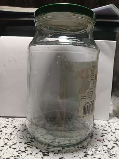 Банка 1 литор стеклянная