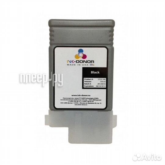 INK-Donor схожий с Canon PFI-107BK Black INK-107BK